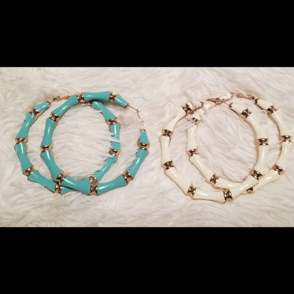 Hoop Earrings (2 pair)